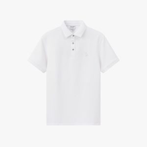 Áo Polo Trắng Biluxury Thiết Kế Basic 9APCB595TRK